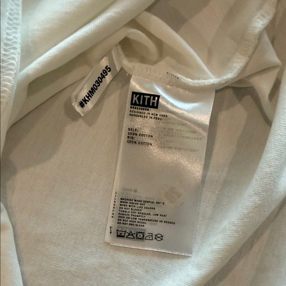 Kith The Wire collab White Long Sleeve Graphic Tee - Picture 3 of 5